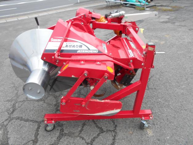 中古 電動式 オフセット 畦塗機 ライデン