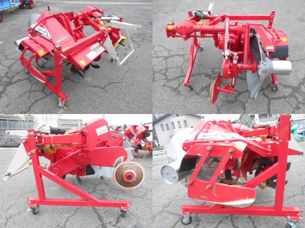 中古 電動式 オフセット 畦塗機 ライデン