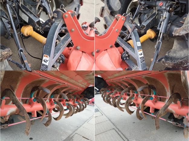 クボタ　中古　トラクター+ロータリー