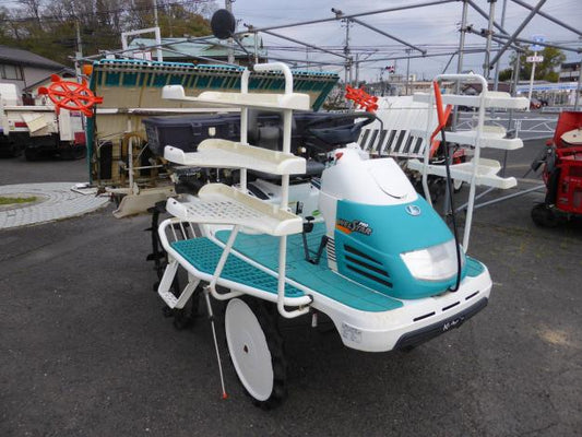 中古 乗用 田植機 6条 ロータリー 側条施肥