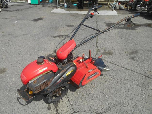 ヤンマー　中古　管理機　ハンドル回動