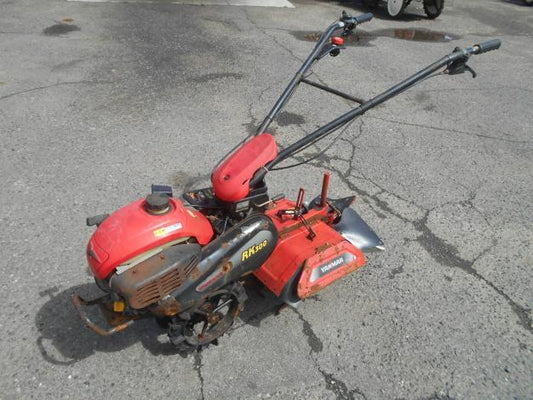 ヤンマー　中古　管理機　ハンドル回動