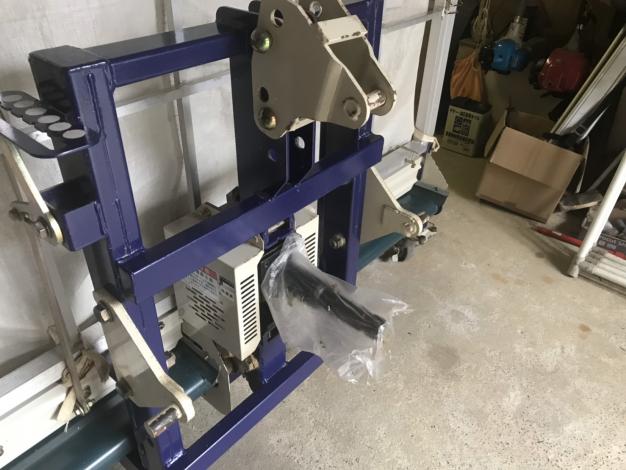 熊谷農機　中古　モミガラ散布機