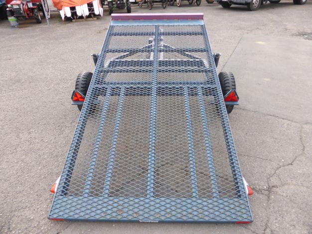 中古 サンワ 農用 トレーラー  2トン シーソー式
