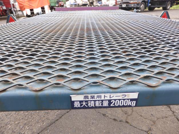 中古 サンワ 農用 トレーラー  2トン シーソー式