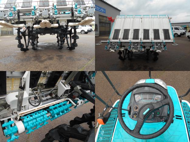 クボタ中古6条田植機