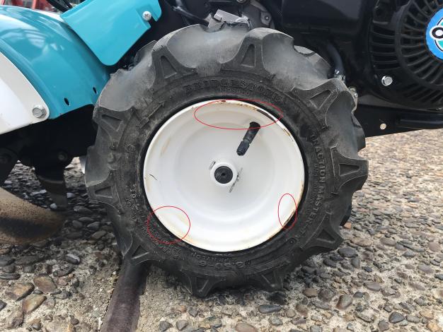 クボタ　中古　耕耘機