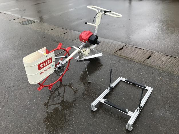 丸山　中古　溝切機+ハンガー