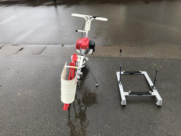 丸山　中古　溝切機+ハンガー