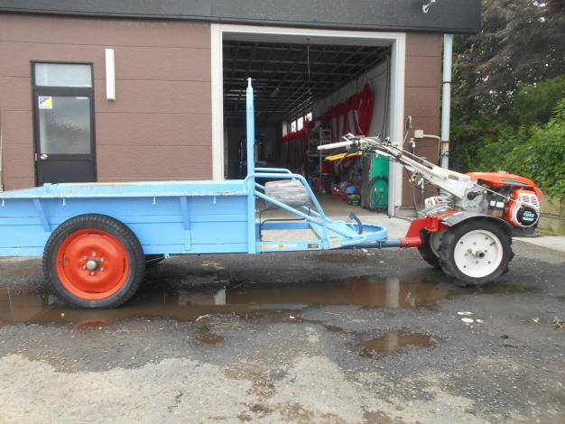 クボタ中古テーラーサンワ中古トレーラーセット