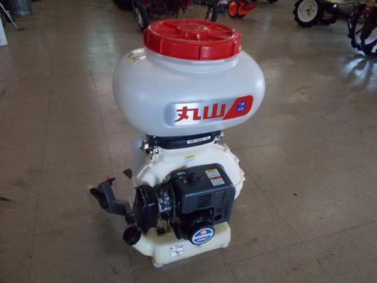 丸山　中古　背負動力散布機