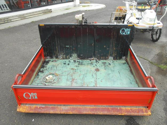 中古 整地キャリア  トラクター ダンプ