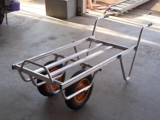 中古　アルミコンテナ台車