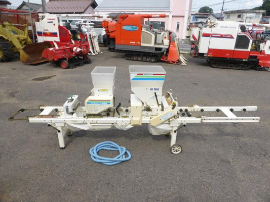 中古 播種機 種蒔き機 200枚/h 薄撒き