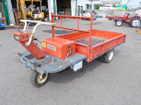 筑水キャニコムセル付三輪運搬車