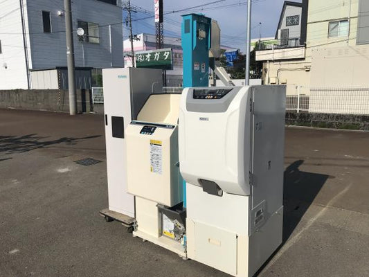 クボタ　中古　色彩選別機+精米機+ぬか保管庫