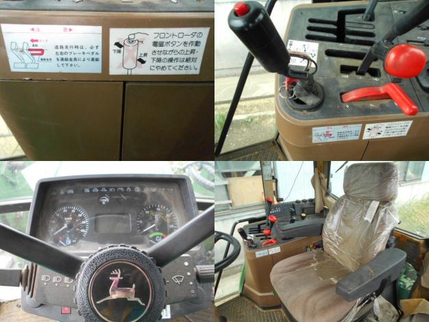 ジョンディア 中古フロントローダー付トラクター