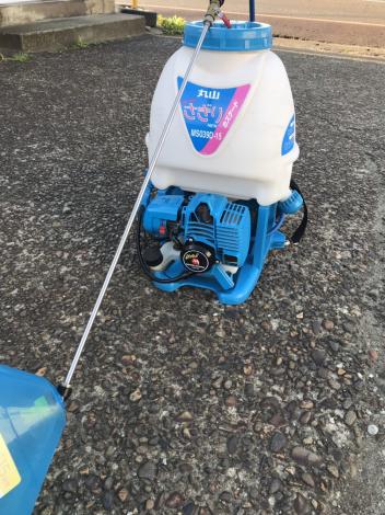 丸山　中古　背負動力噴霧器