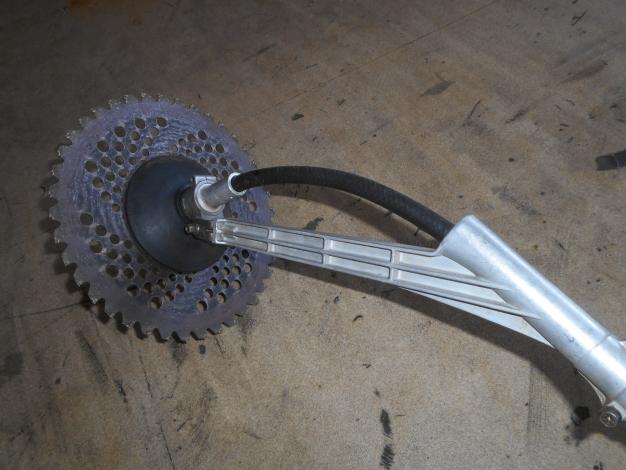 ゼノア　中古　刈払機　背負い