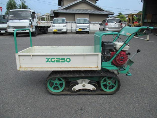 アッテックス　クローラー運搬車(手動ダンプ付き)