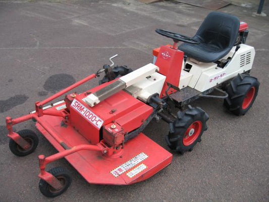 サンケー中古乗用草刈機　ロータリーモア