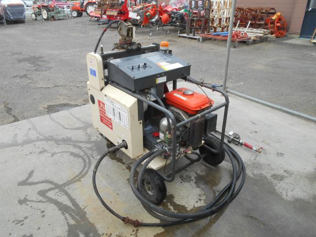 丸山　中古　ラジコン動噴　ホース130m　自動巻取