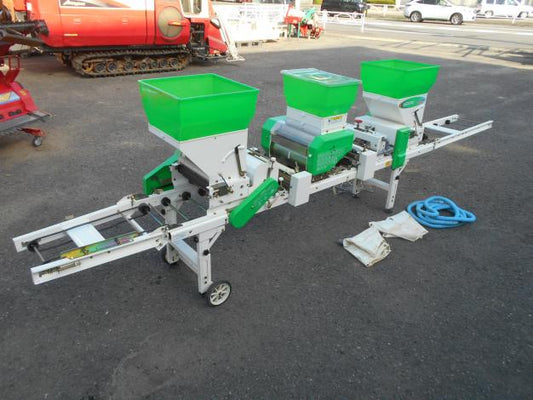 中古 播種機 200枚 すじ撒き