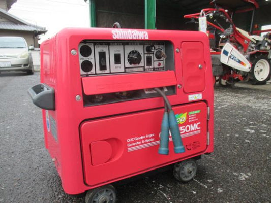 新ダイワ　エンジン発電機兼用溶接機