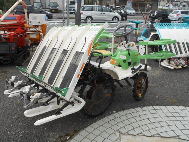 中古　乗用田植機　4条