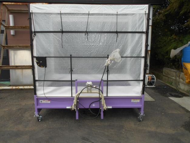 冨士トレーラー 中古 籾殻散布機 電動開閉 Sヒッチ モミ ガラ ぬか 撒き