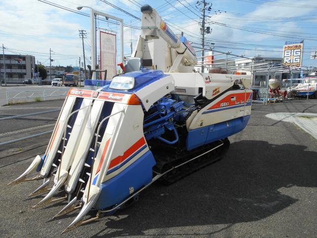 イセキ 中古 コンバイン 4条 結束機付き