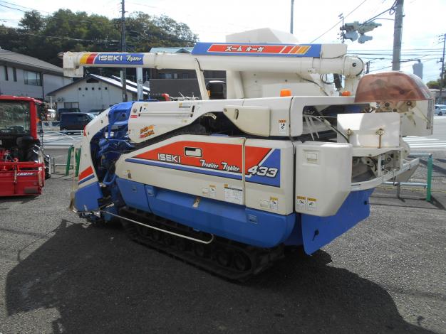 イセキ 中古 コンバイン 4条 結束機付き