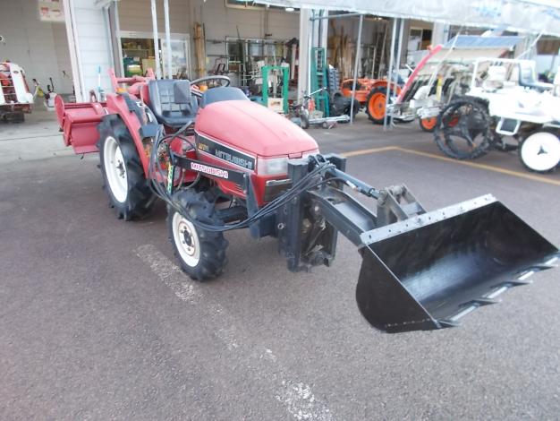 三菱　中古トラクター(フロントローダー付き)