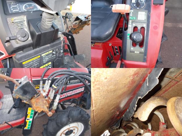 三菱　中古トラクター(フロントローダー付き)