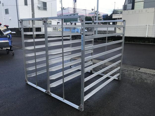 中古　アルミ苗コンテナ