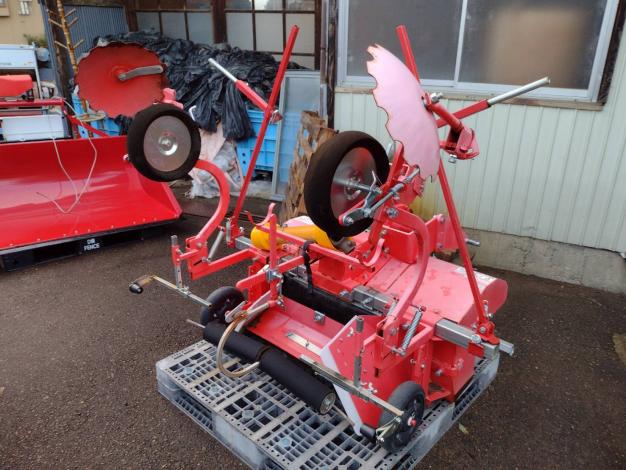 アグリアタッチ研究所　中古　可変台形畦整形機+ハイマルチ