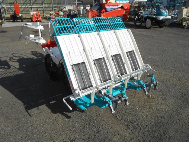 中古　クボタ　田植機　4条植　クランク式