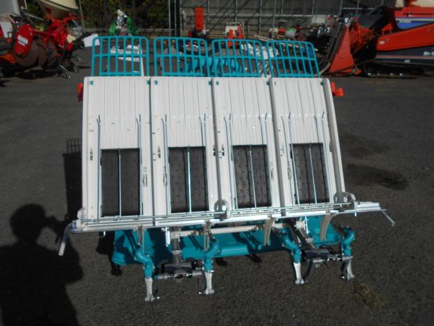 中古　クボタ　田植機　4条植　クランク式