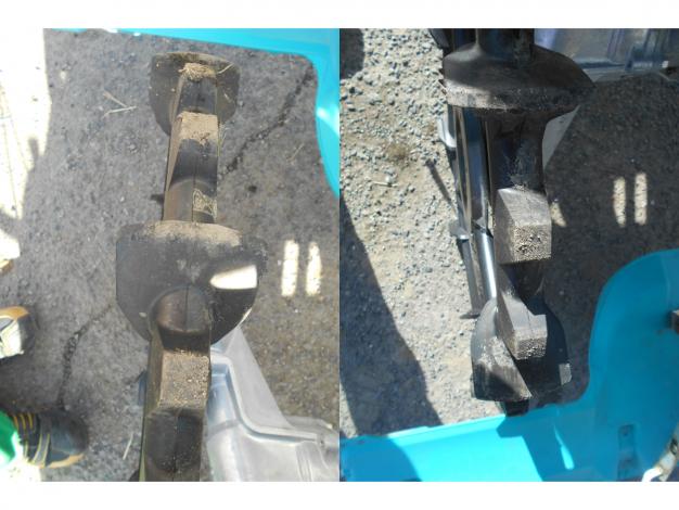中古　クボタ　田植機　4条植　クランク式