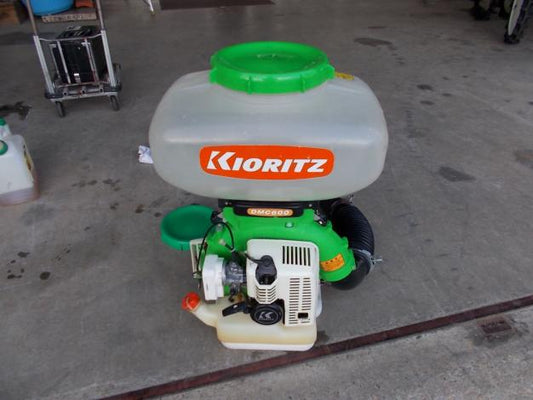 共立　中古　背負動力散布機