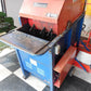 ミツワ　中古枝豆もぎ取り機