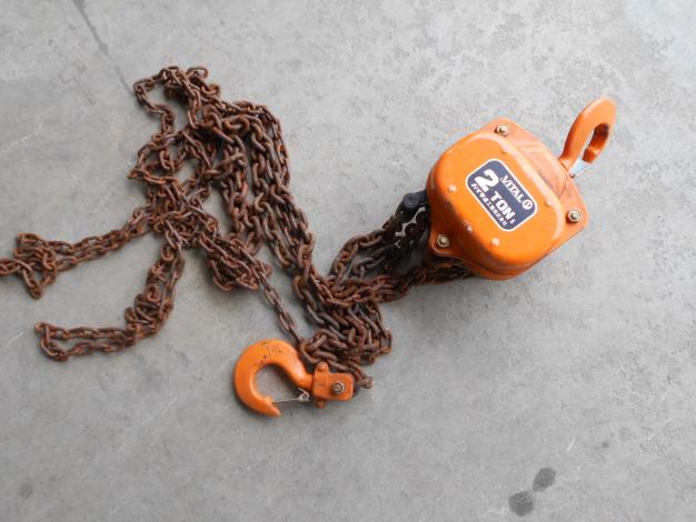 手動式中古チェーンブロック