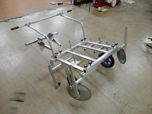 ハーリー　中古　アルミ製マルチ張り機