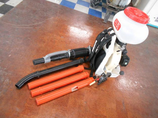 中古 背負い 動力散布機