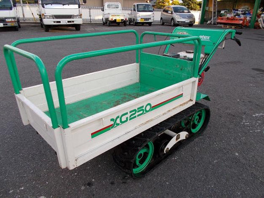 アッテックス　クローラー運搬車(手動ダンプ付き)