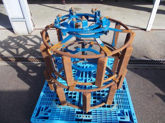 中古　水田カゴ車輪