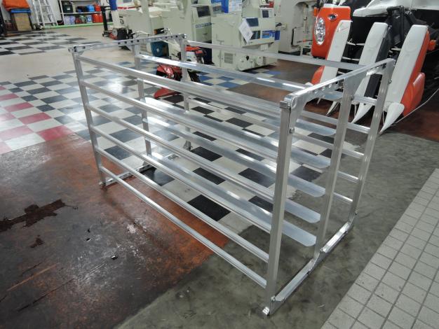 アルミス 中古 アルミ苗コンテナ 苗箱運搬枠 60枚