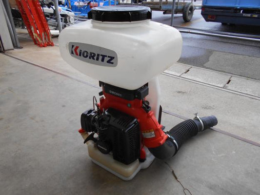 共立　中古背負動力散布機