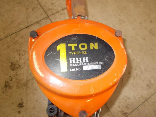 チェーンブロック　中古　1トン使用