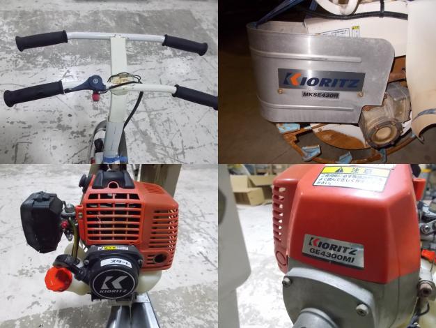 山形発 乗用溝切り機 共立 MKSE430R 現状売り切り ヤマビコ KIORITZ